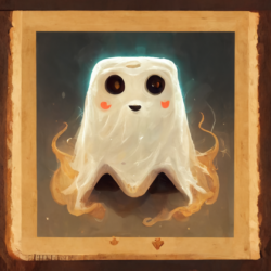 Boo! Love Feeling for Toast Ghost Has Been Approved by Your Emotion Providing Service