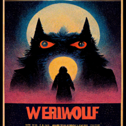 Werewolf Movie Poster 1: Moon Mouth