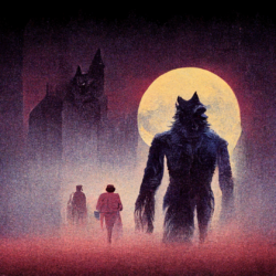 Werewolf Movie Poster 3: Moon Back