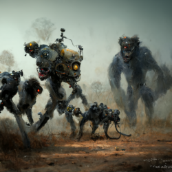 Humanzees vs Robots: The War for Survival