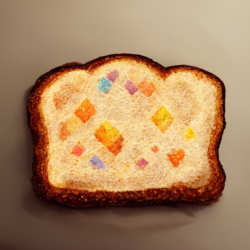 Pixelated Toast