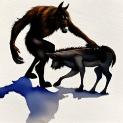 A Different Kind of Ass Dragging Werewolf Story