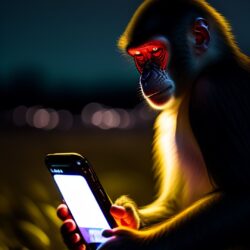 The Monkey’s Lesson: A Fable on the Dangers of Cell Phone Addiction