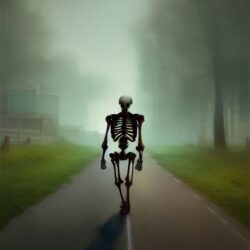 Bones on the Road