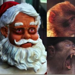 Animatronic Santa Charged in Slayings of 267 Children Over 46 Years